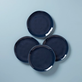 Bay Colors Blue Dinner Plates - Set of 4summer decor ,outdoor summer decor 
