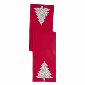 Bayberry Holly & Pine Tree 14X72 Table Runnermodern kitchen decor ,kitchen dinner set ,dinnerware 