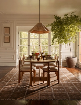 Baz Hand-Knotted Wool Rugmodern color block patchwork rug
