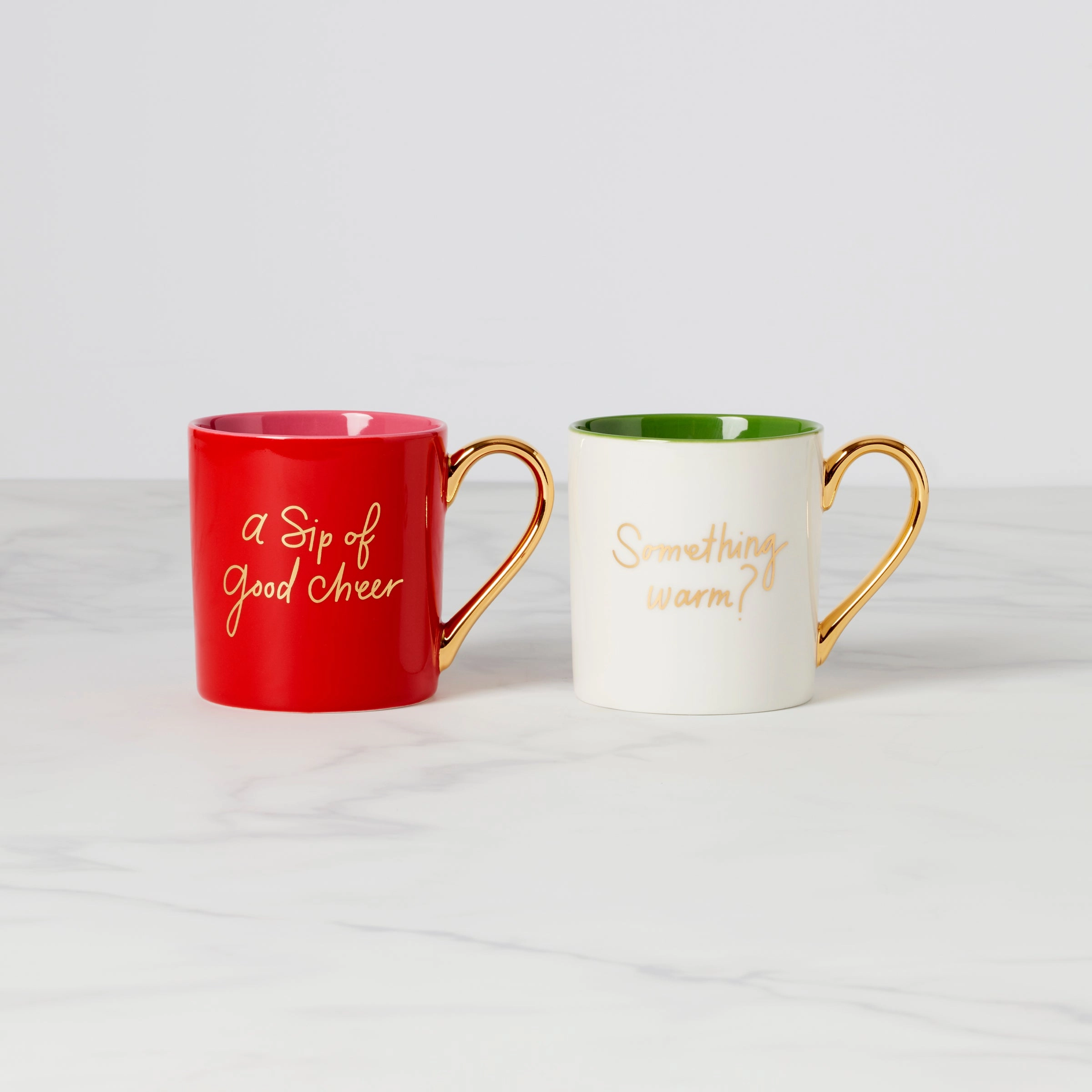 Be Jolly Color 2-Piece Mug Setmodern kitchen decor ,kitchen dinner set ,dinnerware 