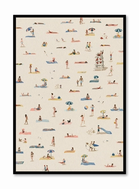 Beachside Crowd, Posterpop culture themed posters