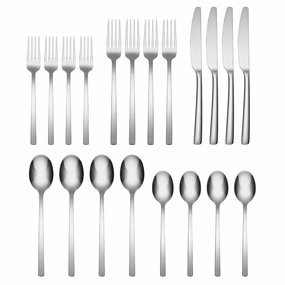 Beacon Mirror 20 Piece Flatware Seteco-friendly bamboo fiber tableware set 