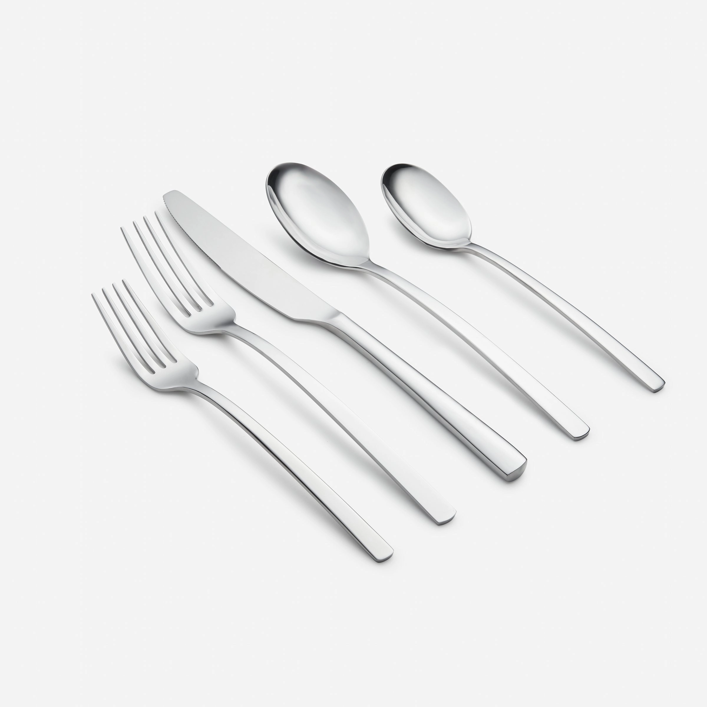 Beacon Mirror 45 Piece Flatware Seteco-friendly bamboo fiber tableware set 