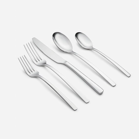 Beacon Mirror 45 Piece Flatware Seteco-friendly bamboo fiber tableware set 