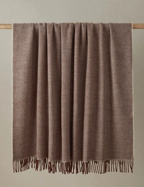Beaumont Lambswool Throwbedding sets ,throw blankets 