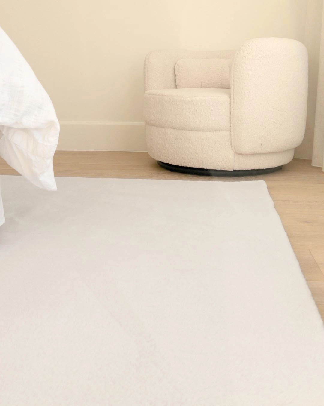Becca Cream Shag Rug