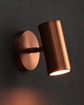 Bedside Reading Light Cylindrical Spotlight 5W-Rose Goldmodern wall lamp,smart wall lamp