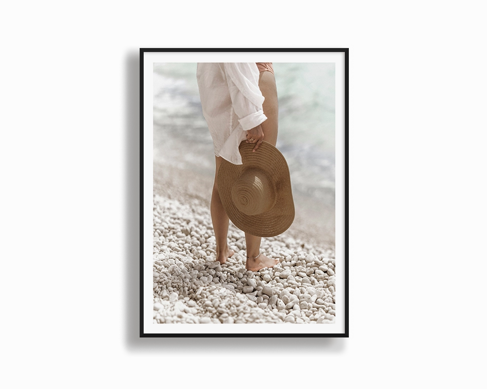 Beige Shoremodern abstract painting decor