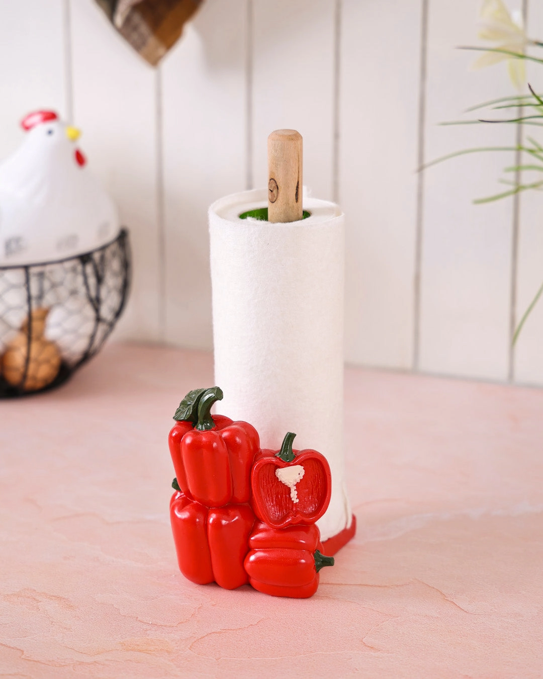 Bell Pepper Tissue Holdermodern kitchen decor ,kitchen dinner set ,dinnerware 