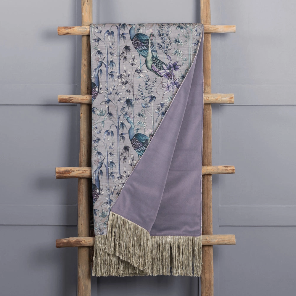 Bennu Printed Throw Willow