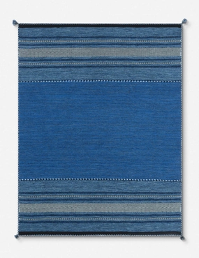 Bianca Mae Handwoven Cotton Rugmodern color block patchwork rug