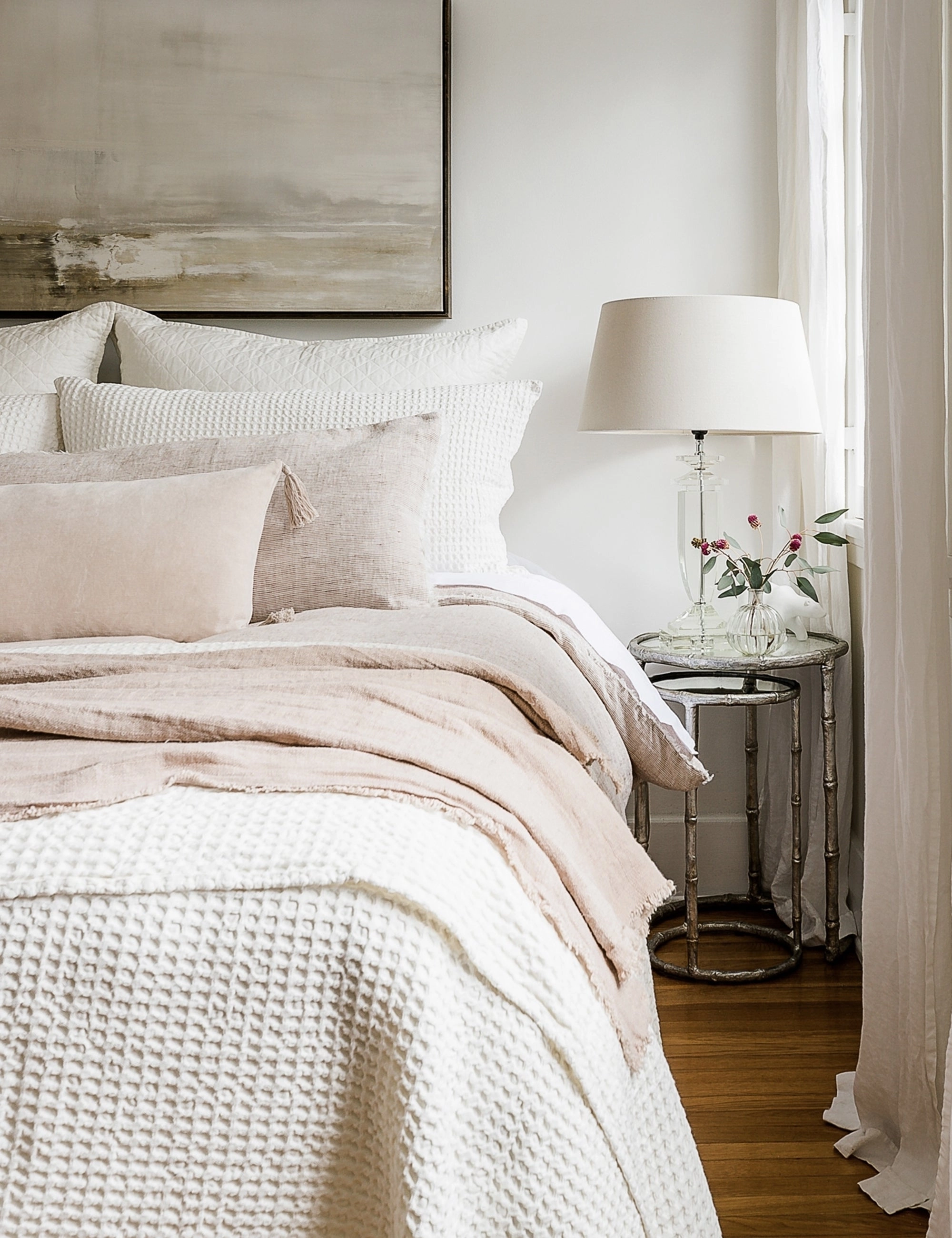 Bianca Velvet Pillow by Pom Pom at Home