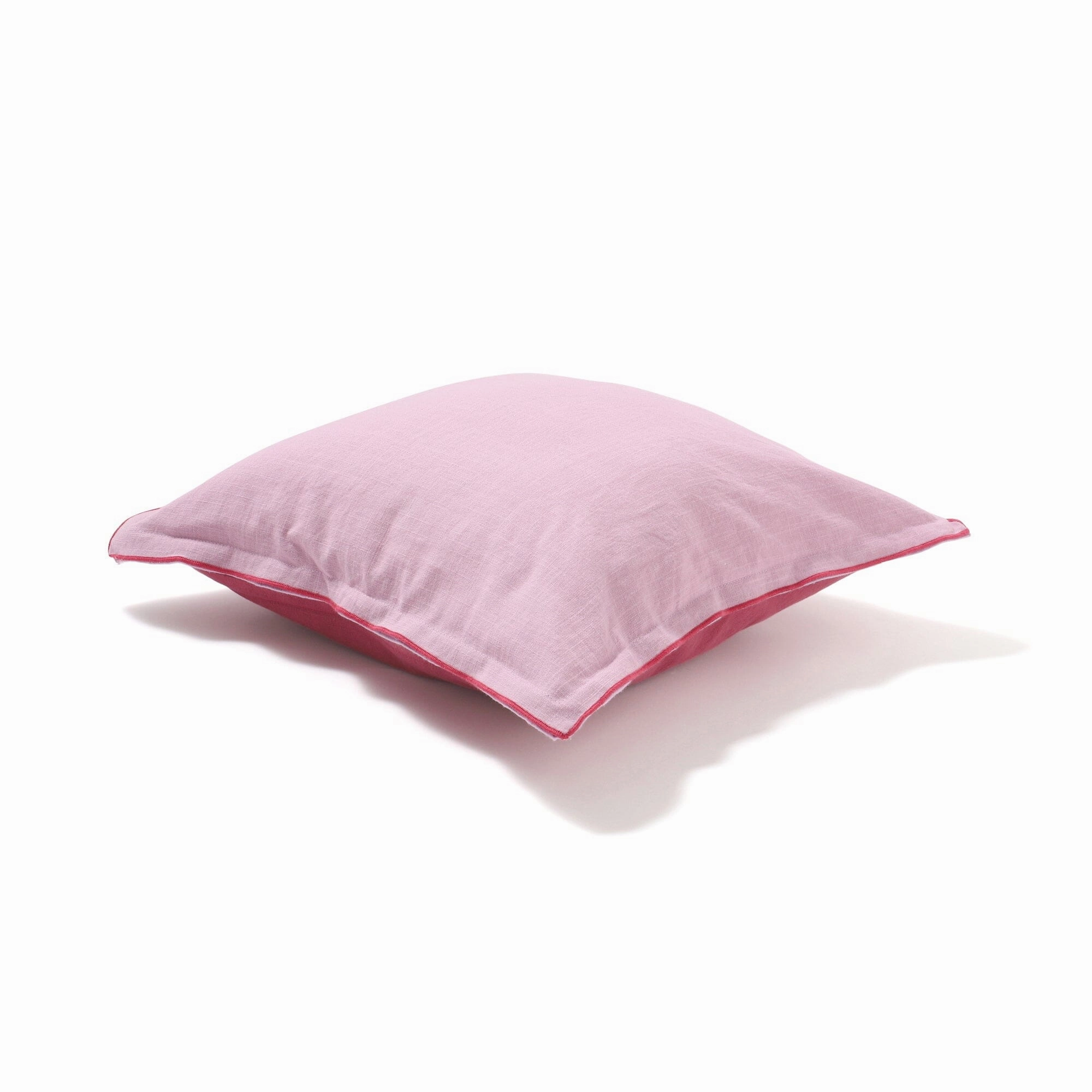 Bicolor Piping Cushion Cover 450 X 450 Purple