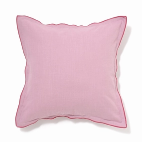Bicolor Piping Cushion Cover 450 X 450 Purplebedding sets ,throw blankets 