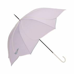 Bicolor Piping Umbrella Purple 58Cmhome decor ,wall decor 