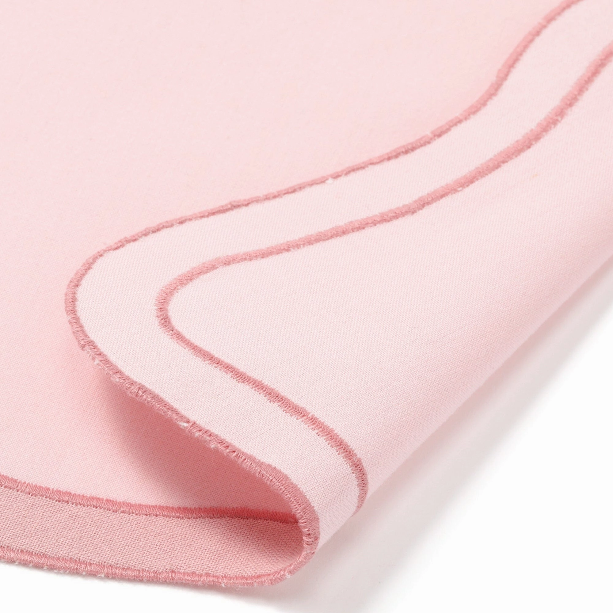 Bicolor Wave Lunch Mat Pink X Pink