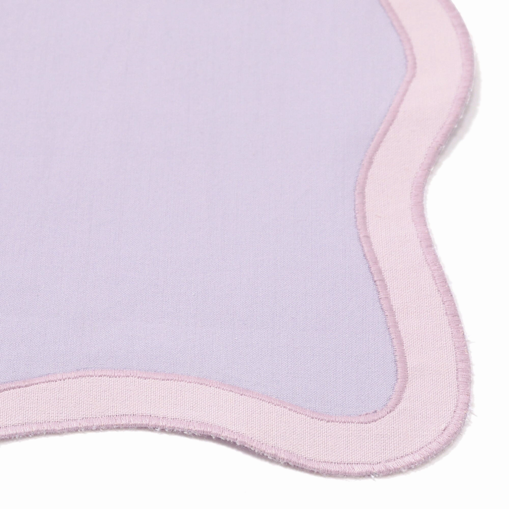 Bicolor Wave Lunch Mat Purple X Pink