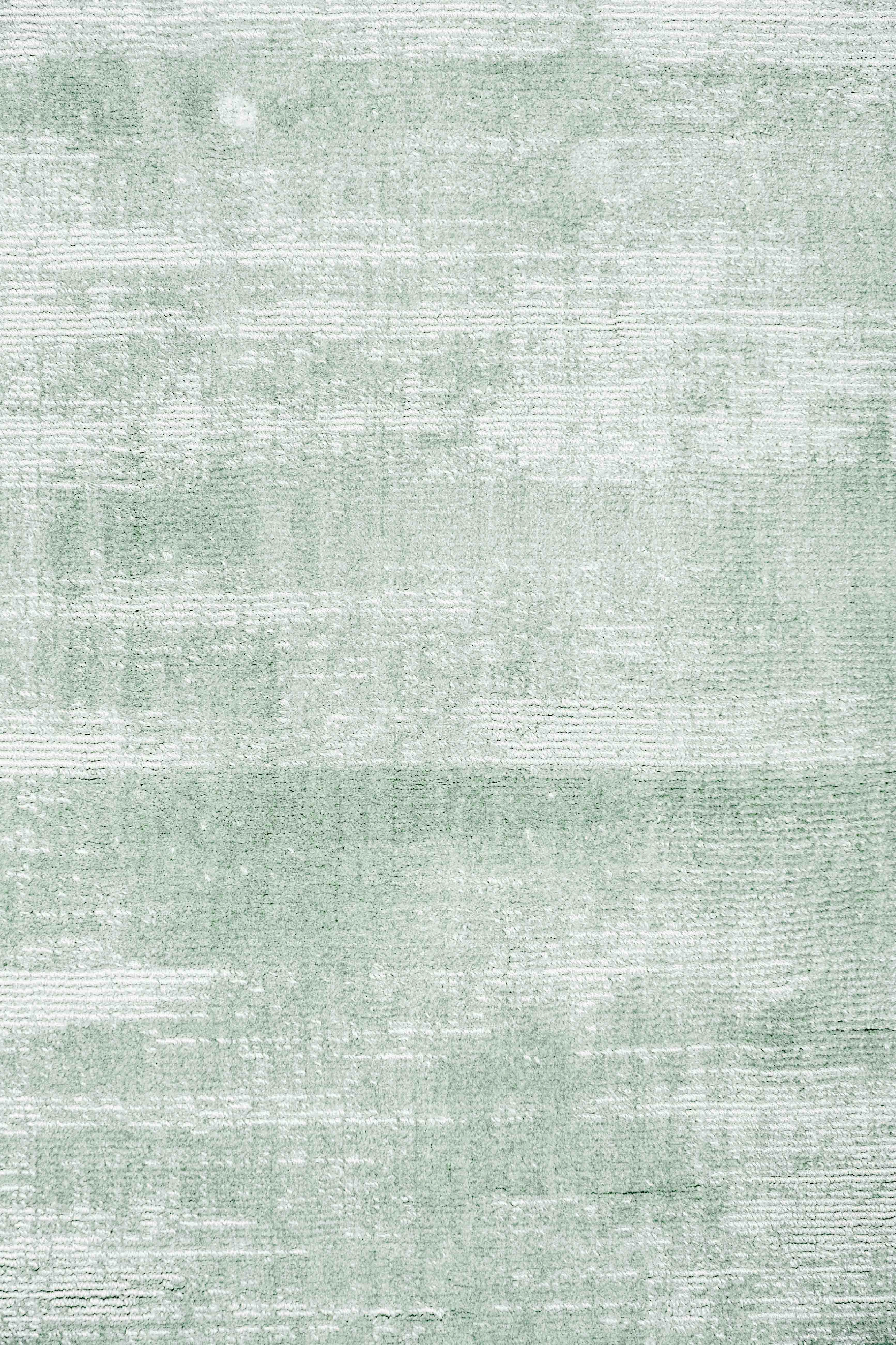 Billie Mint Green Distressed Viscose Rug *NO RETURNS UNLESS FAULTY