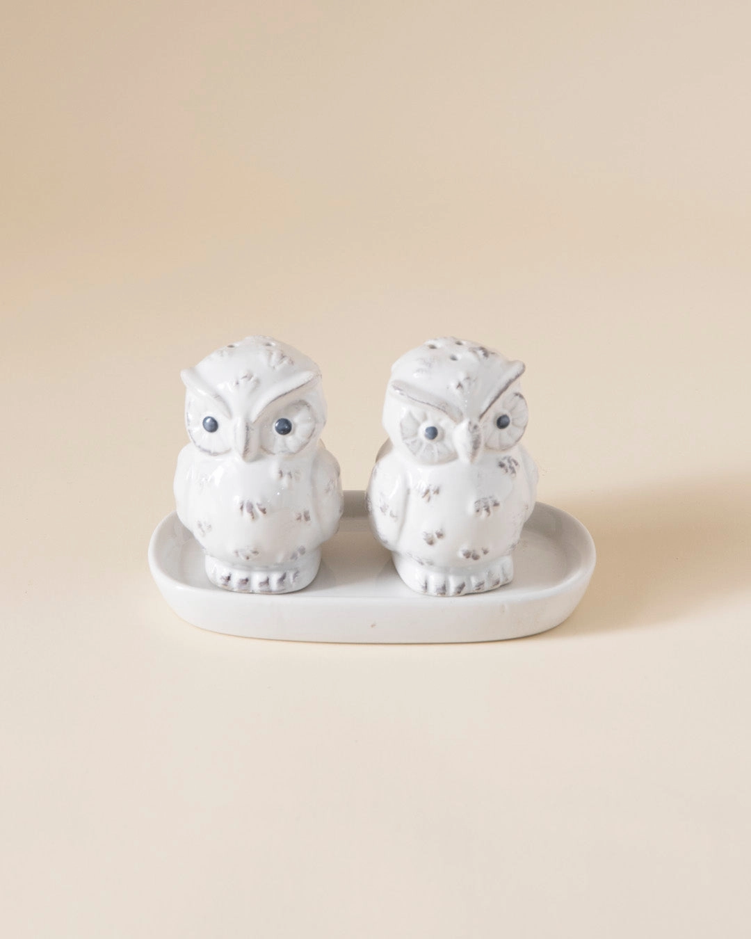Bird Salt & Pepper Shaker Set - White
