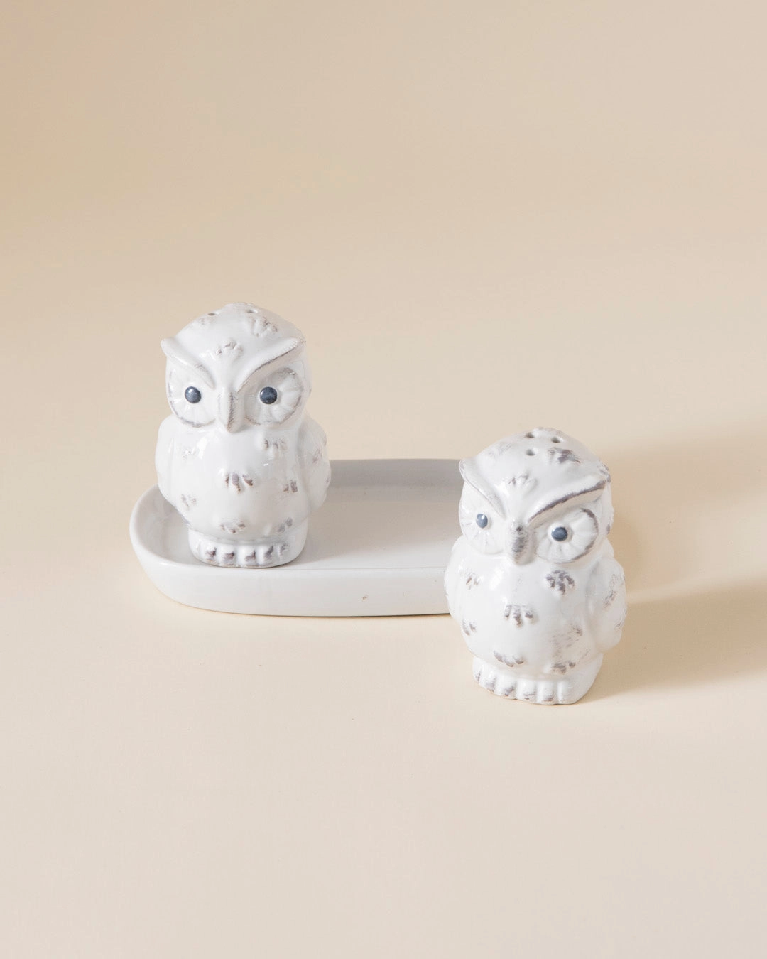 Bird Salt & Pepper Shaker Set - White