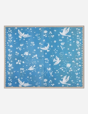 Birds and Flowers Print by Paule Marrotnordic style wall decor