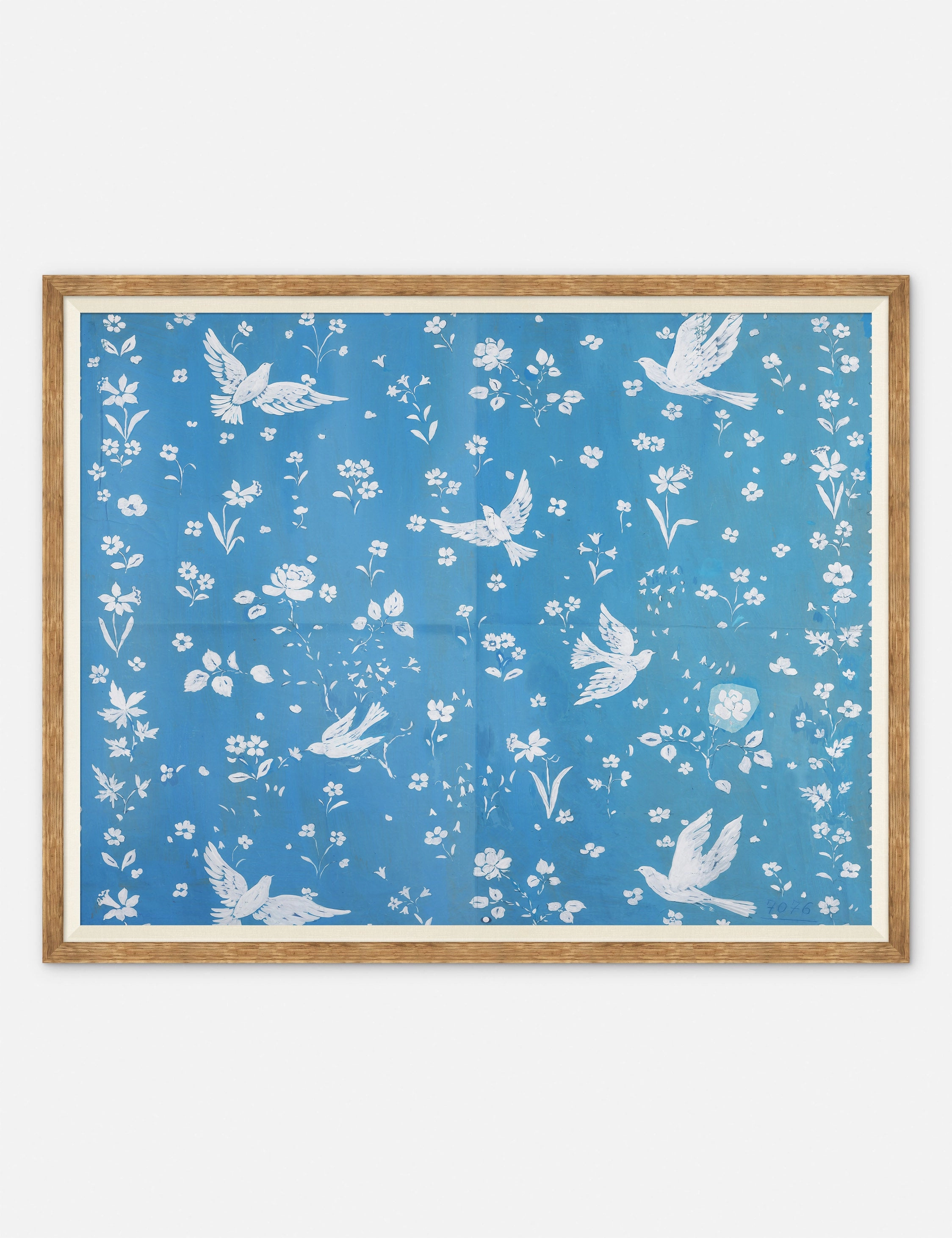 Birds and Flowers Print by Paule Marrot
