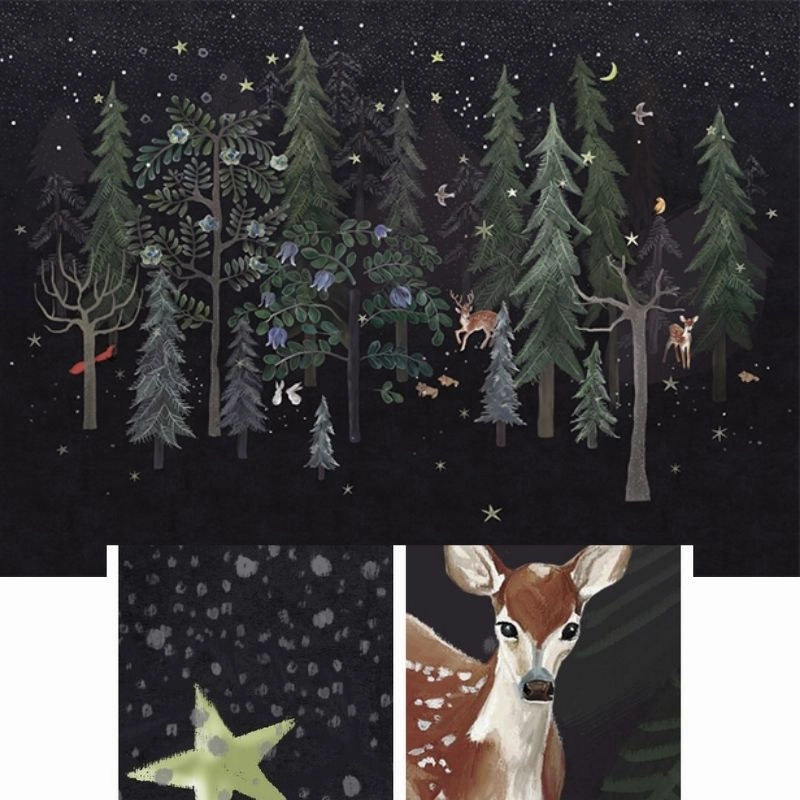 Black Forrest Wall Mural