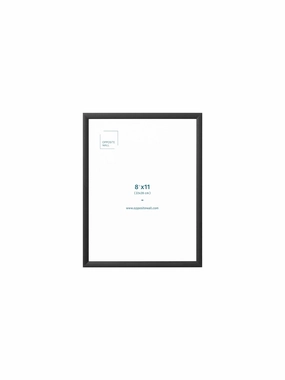 Black Metal Frame, 8.5x11 in | 22x28 cmdecorative photo frame ,personalized photo frame 
