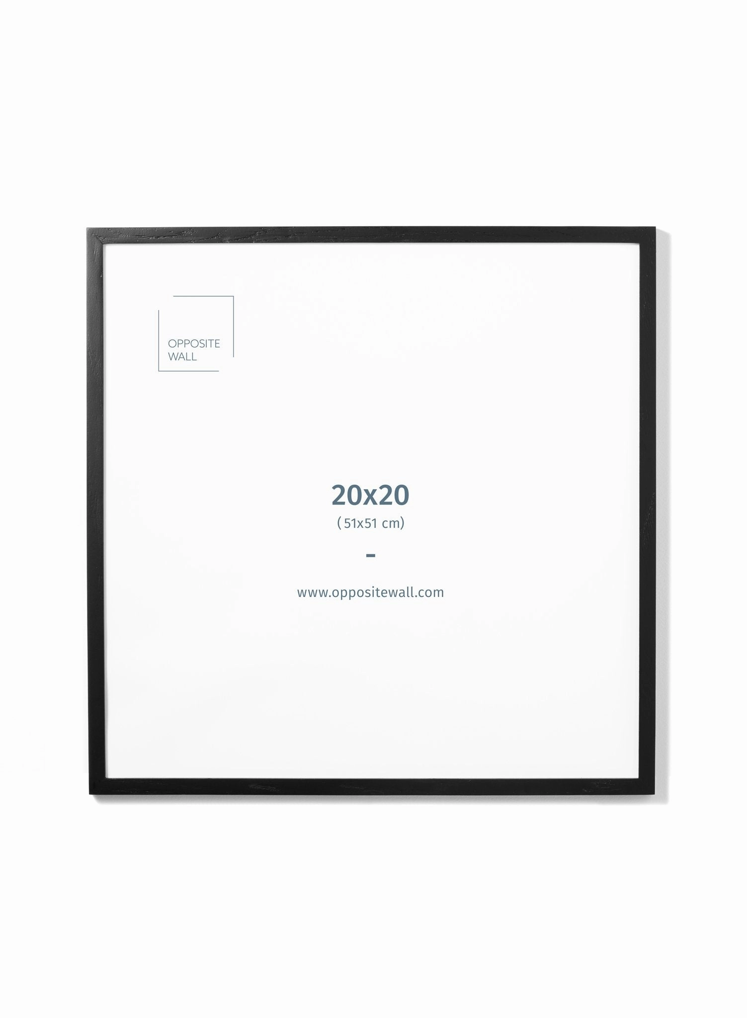Black Oak Frame, 20x20 in | 51x51 cmdecorative photo frame ,personalized photo frame 