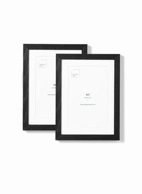 Black Oak Frame (2 Pack), 5x7 in | 13x18 cmdecorative photo frame ,personalized photo frame 