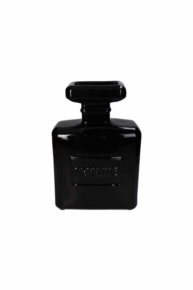 Black Perfume Bottle Vase