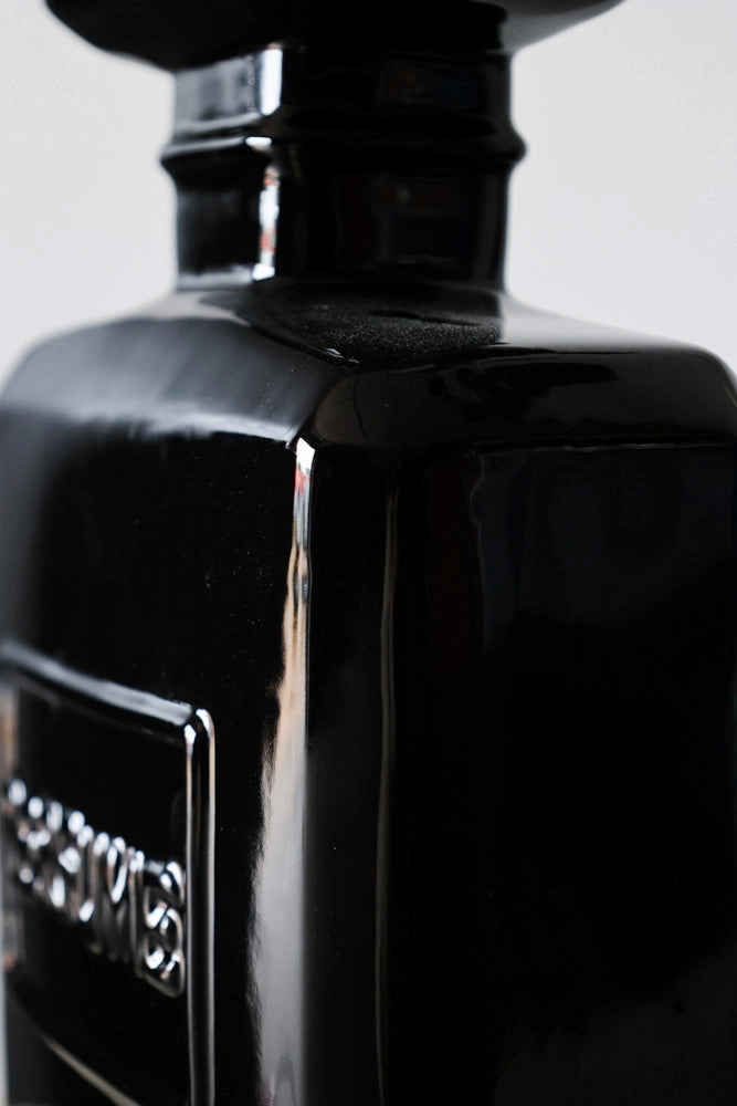 Black Perfume Bottle Vase