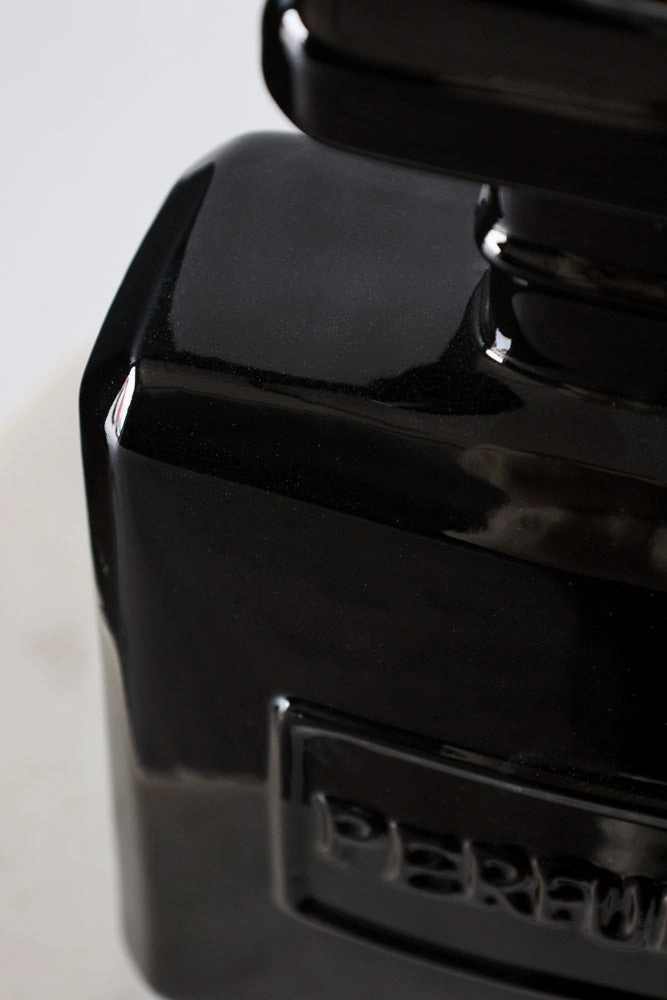 Black Perfume Bottle Vase