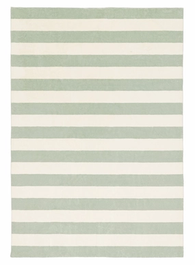 Blair Green Sage Stripe Washable Rugmodern color block patchwork rug