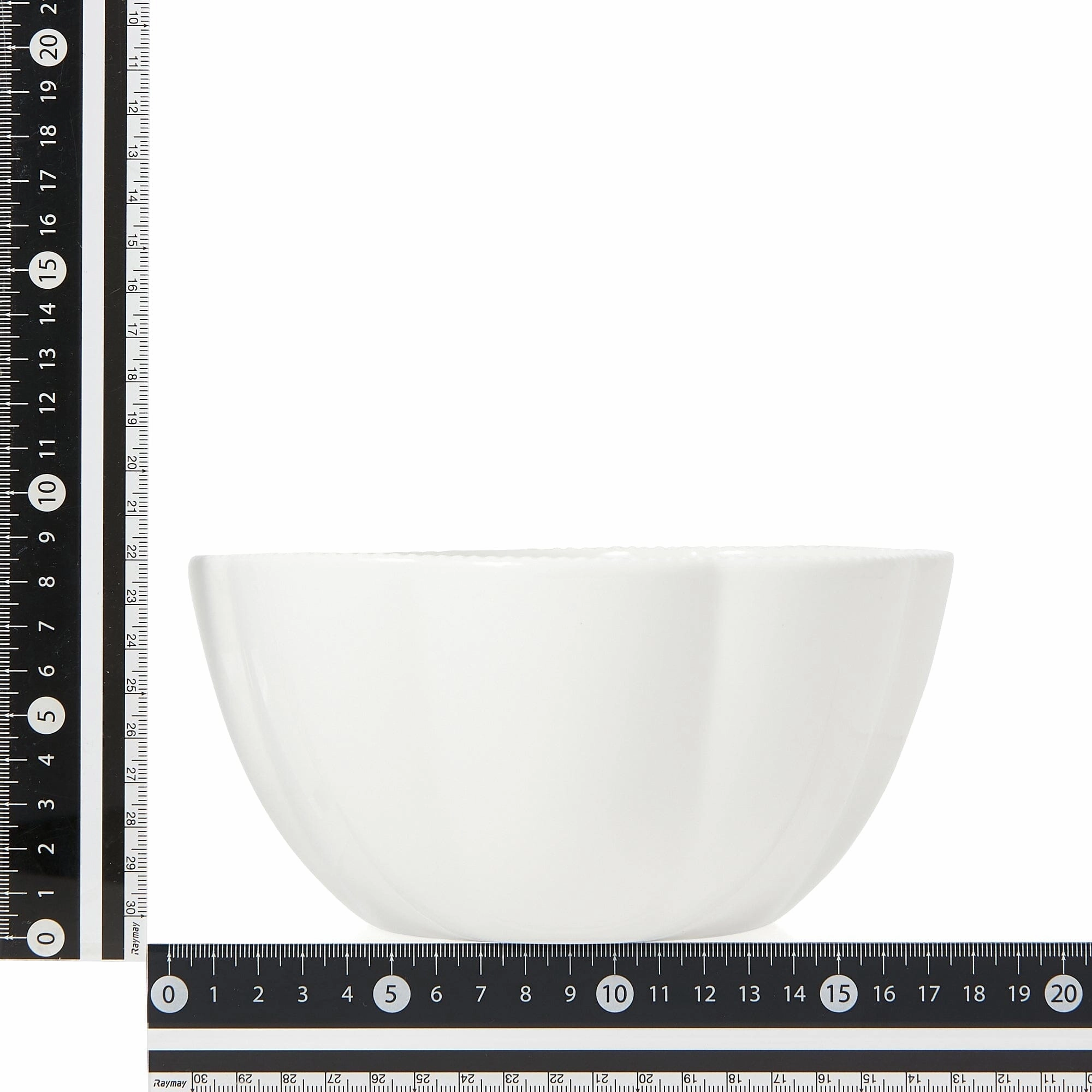 Blanche Bowl L Flower  White