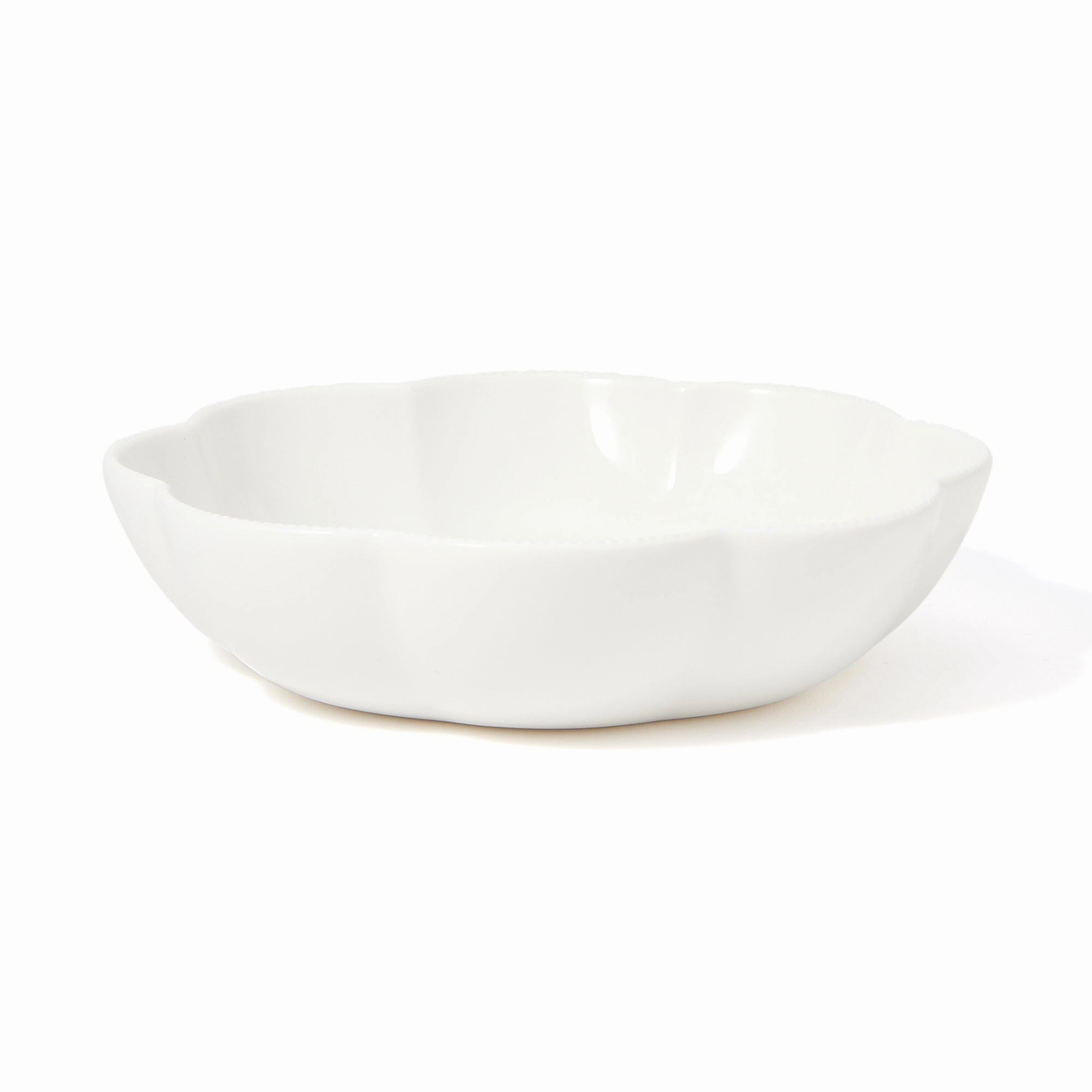 Blanche Deep Plate M Flower  White