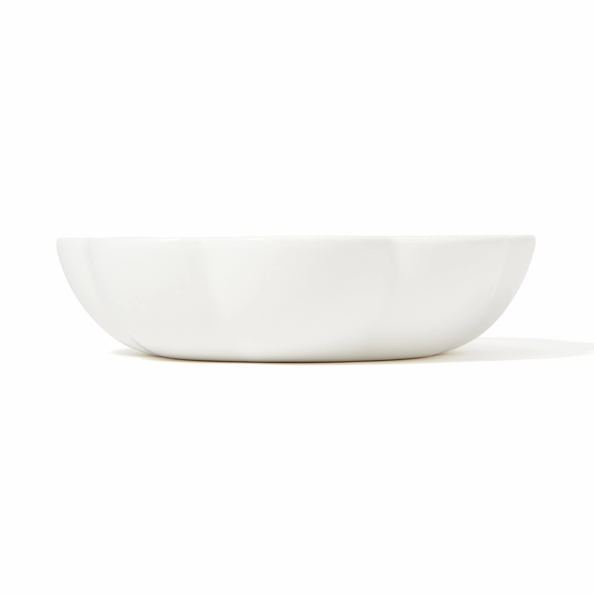 Blanche Deep Plate M Flower  White
