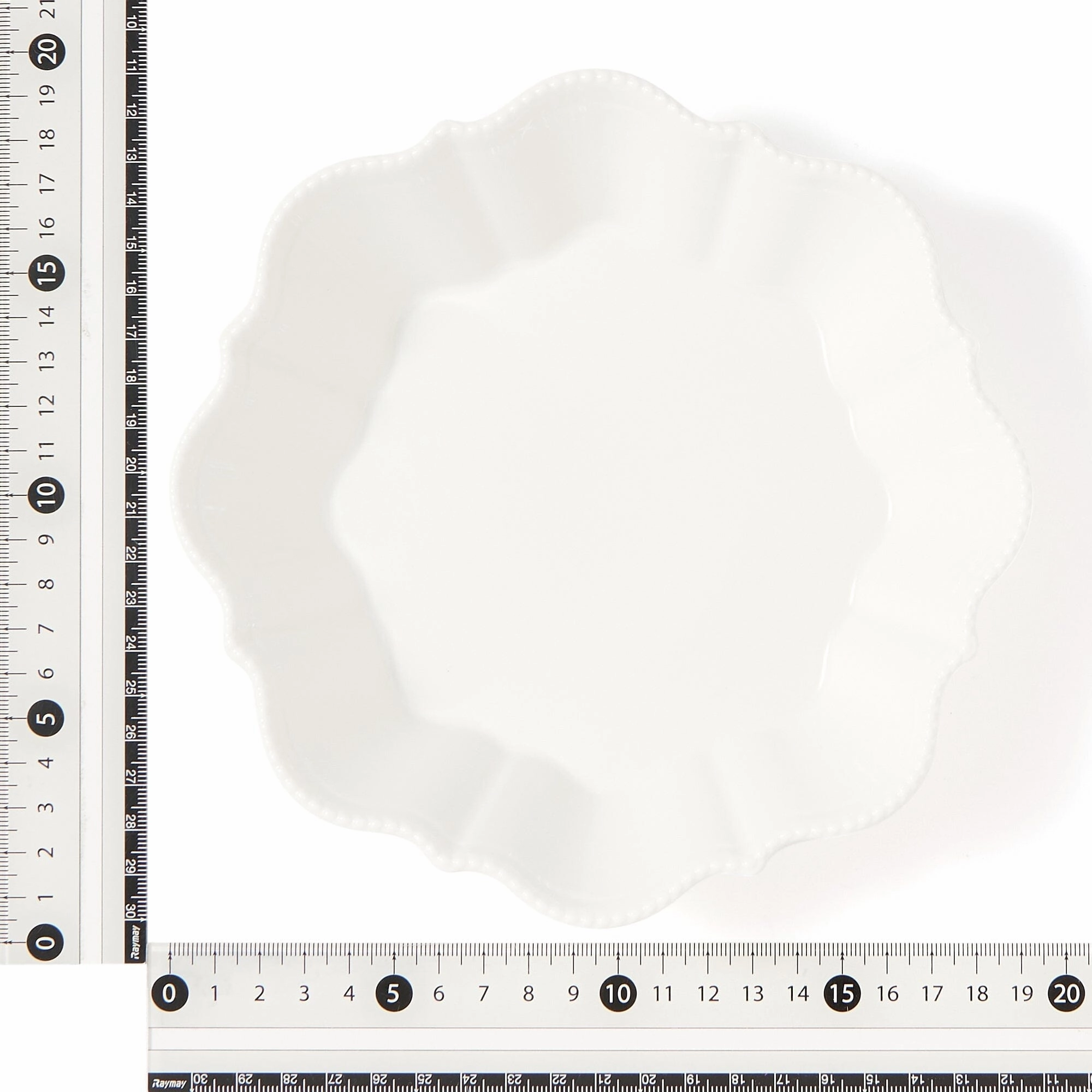 Blanche Deep Plate M Wave  White