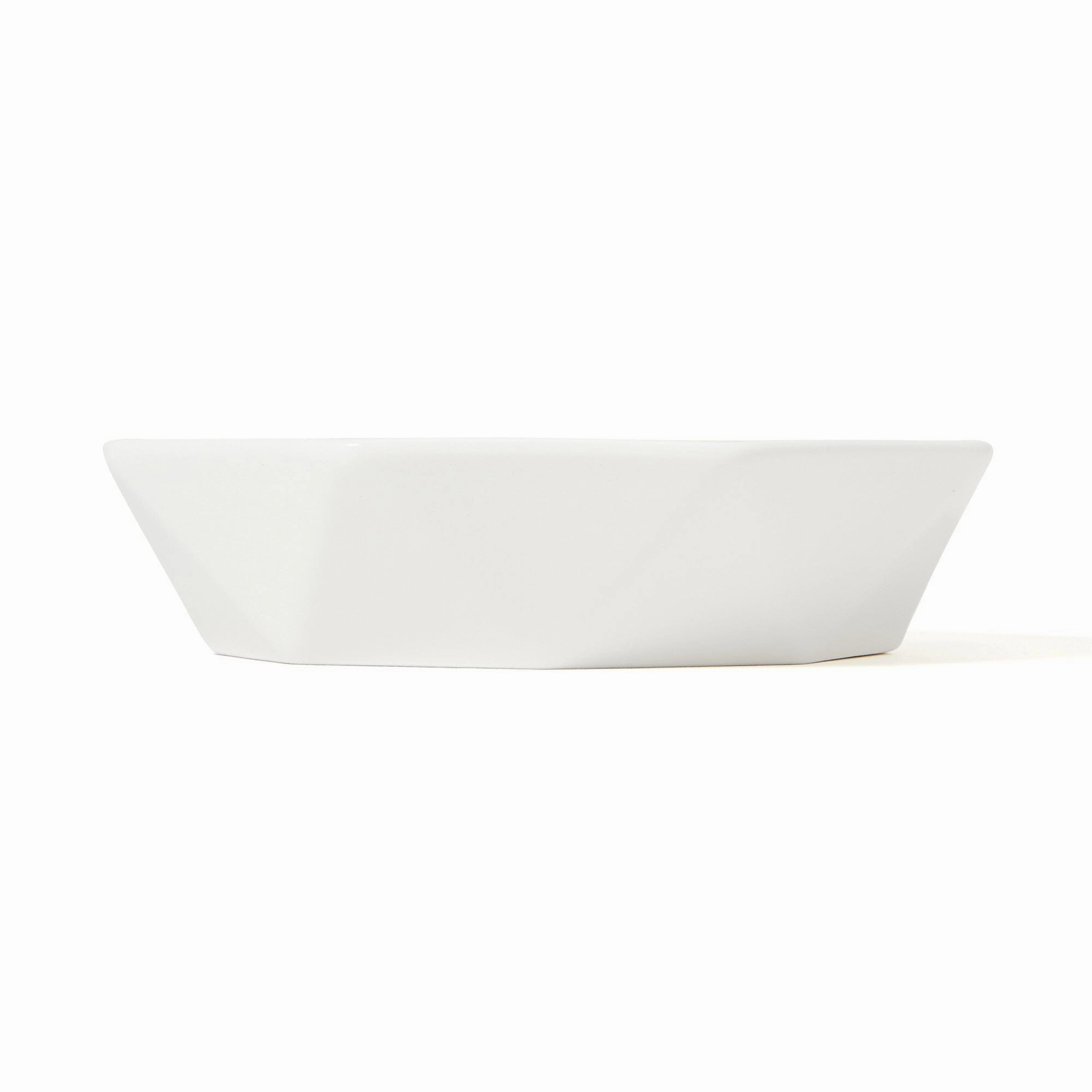 Blanche Deep Plate S Octagon White