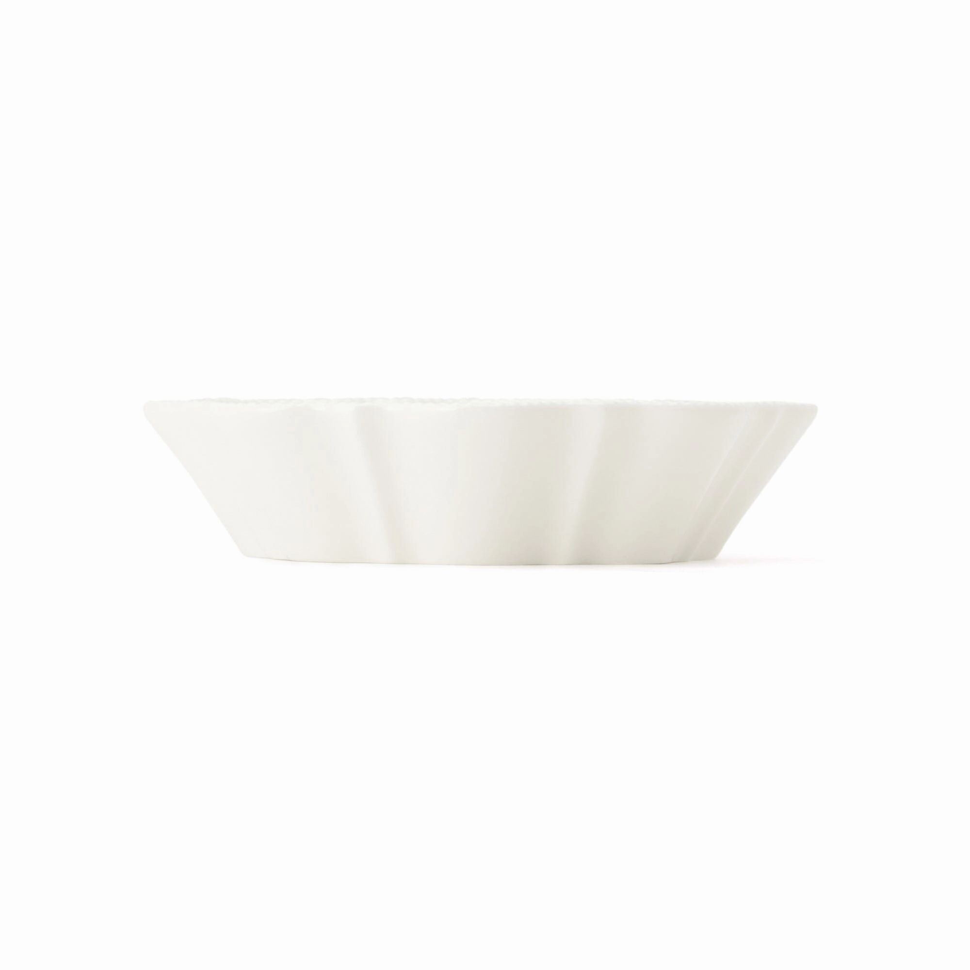 Blanche Deep Plate S Wave  White