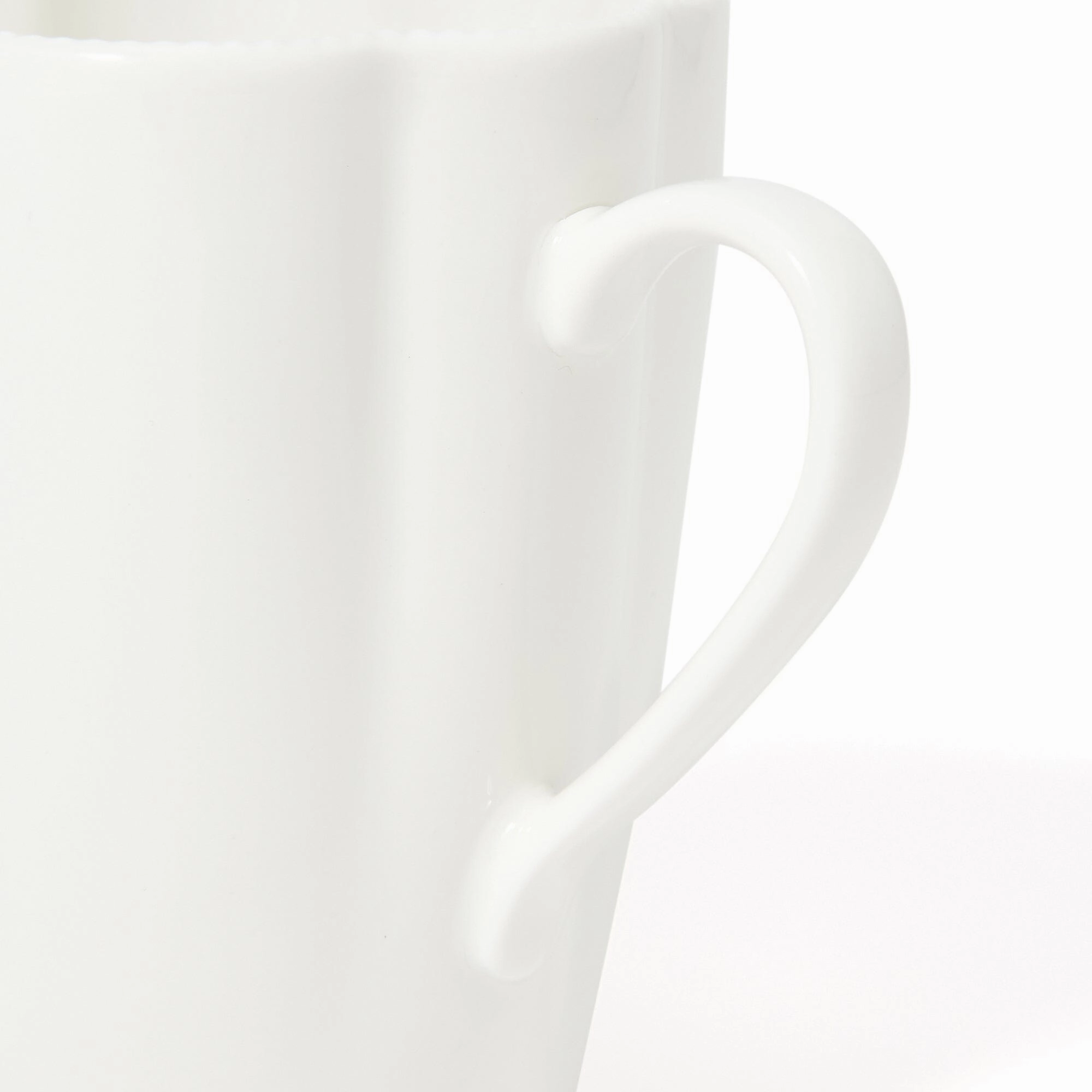 Blanche Mug Flower  White