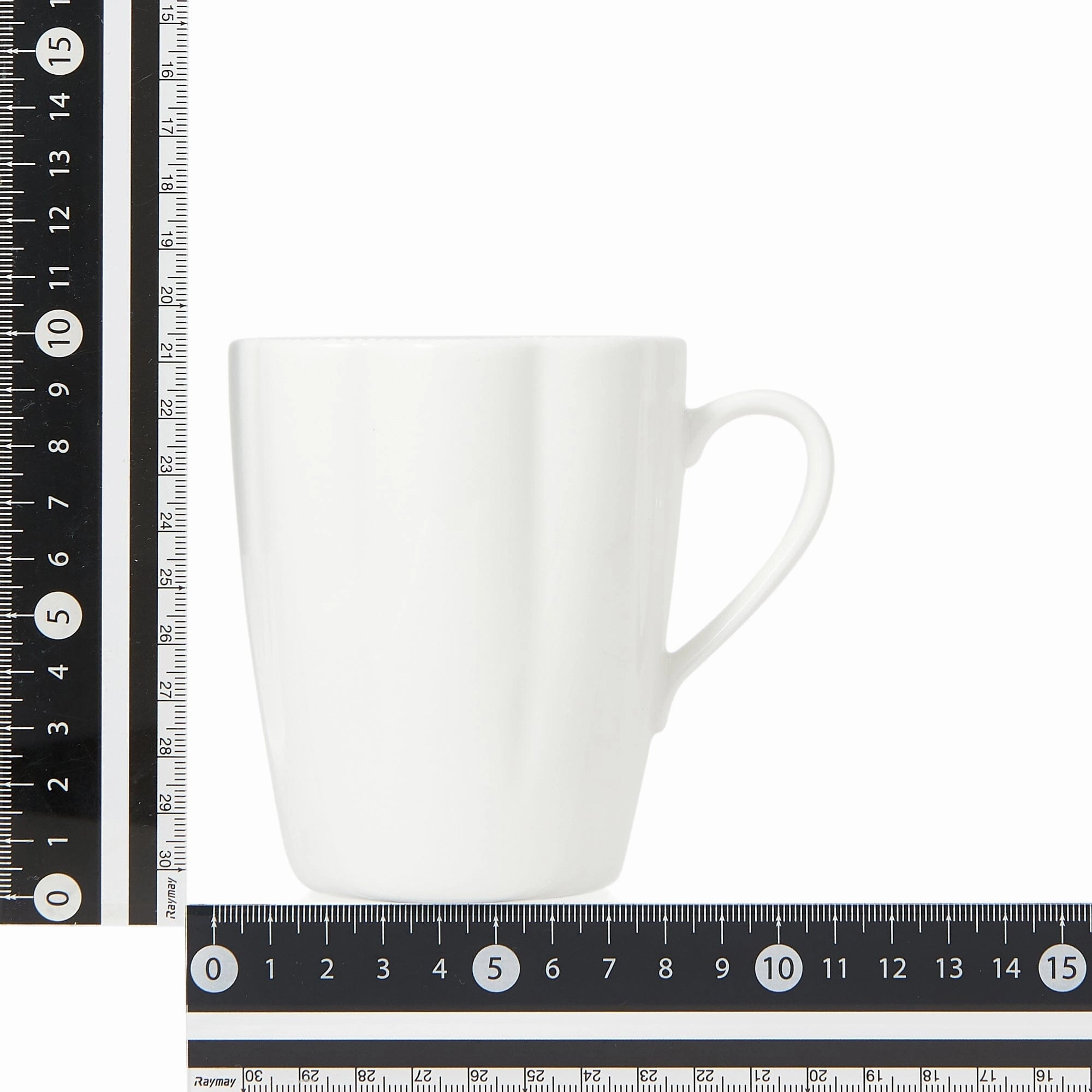 Blanche Mug Flower  White