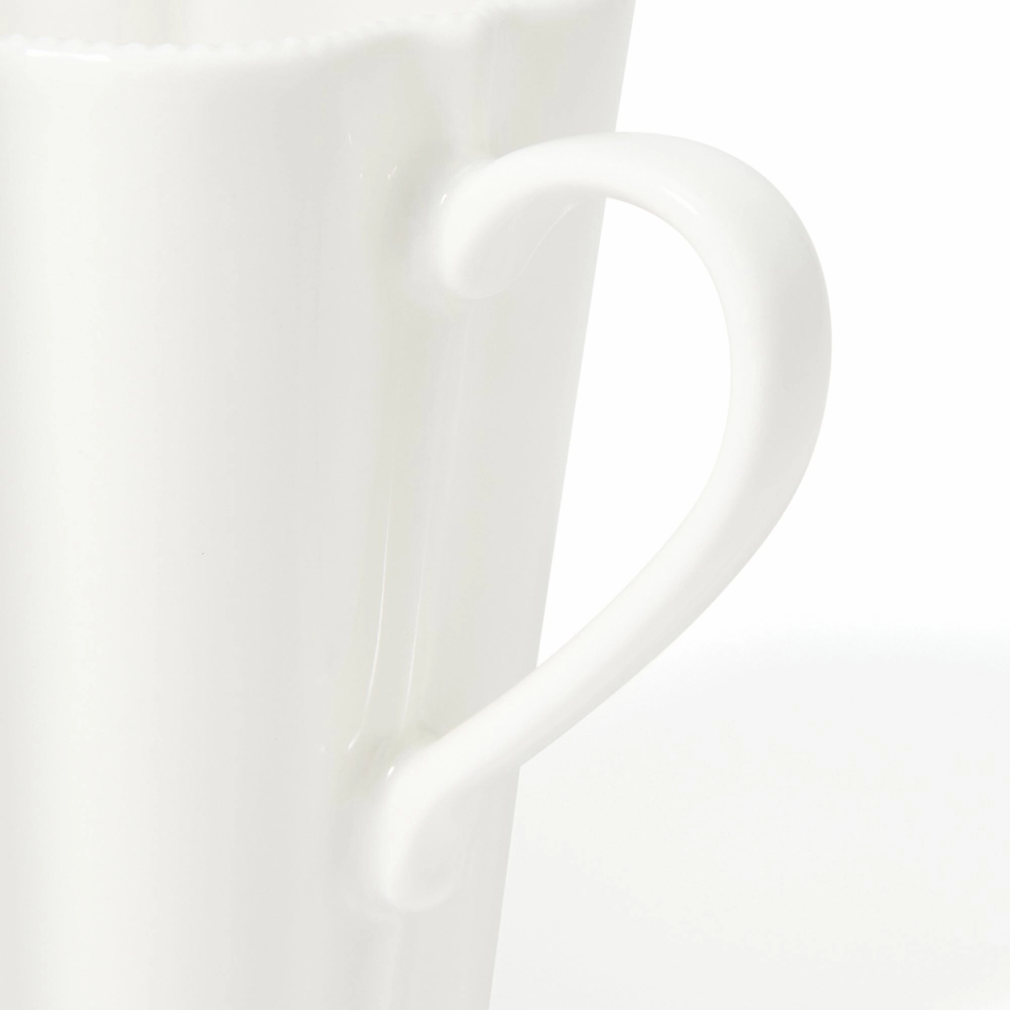 Blanche Mug Wave  White