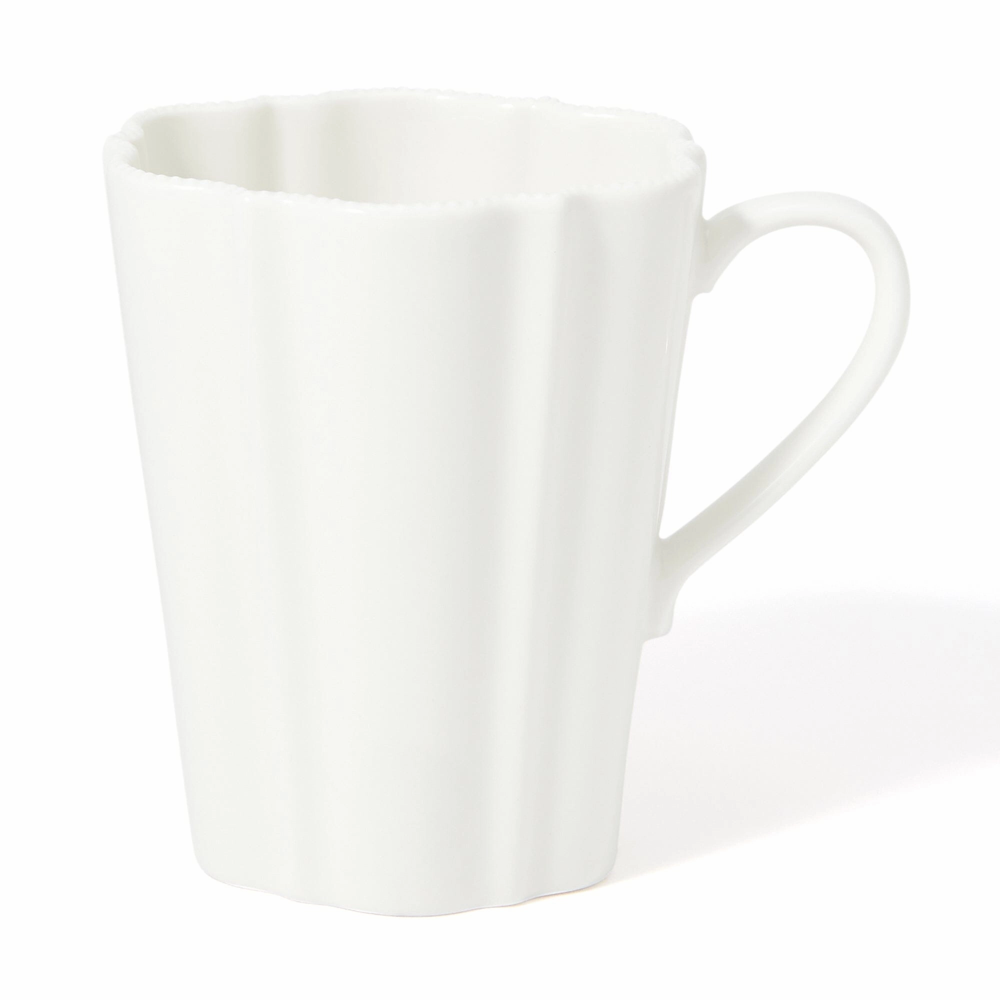 Blanche Mug Wave  Whiteglass cups ,personalized mugs 