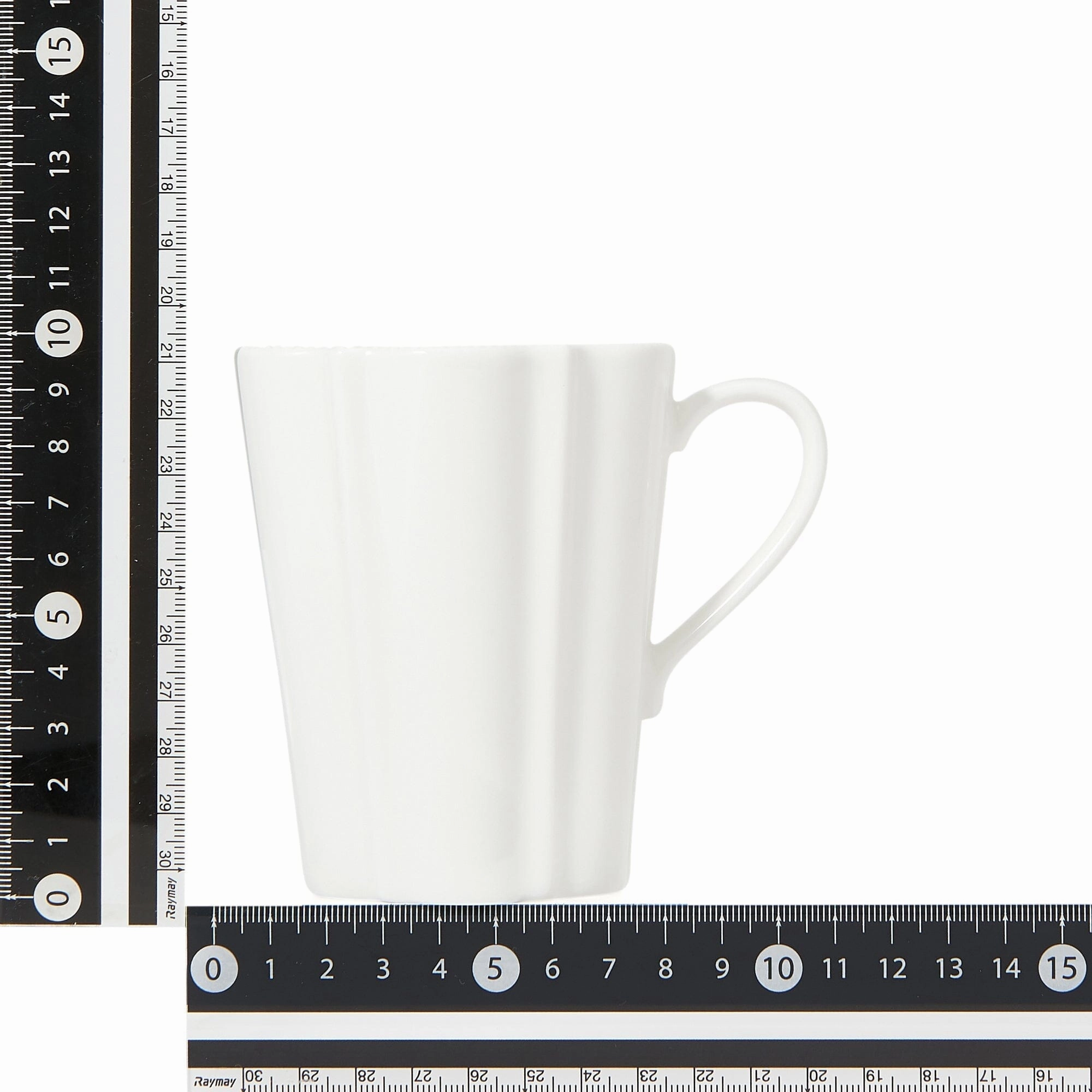 Blanche Mug Wave  White