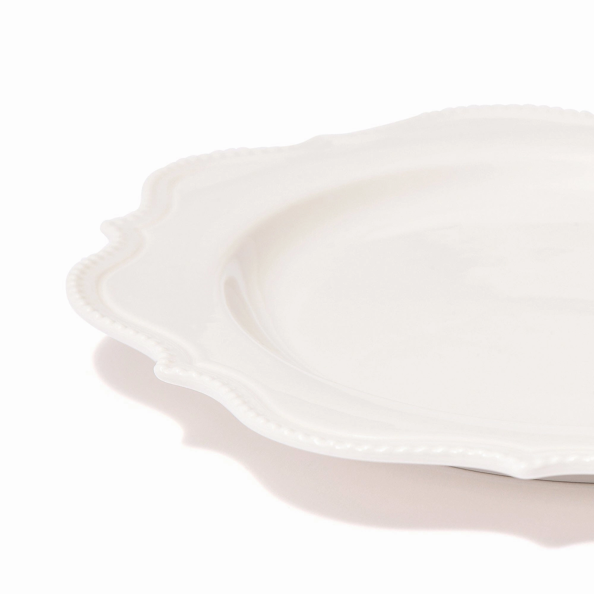 Blanche Plate M Wave White
