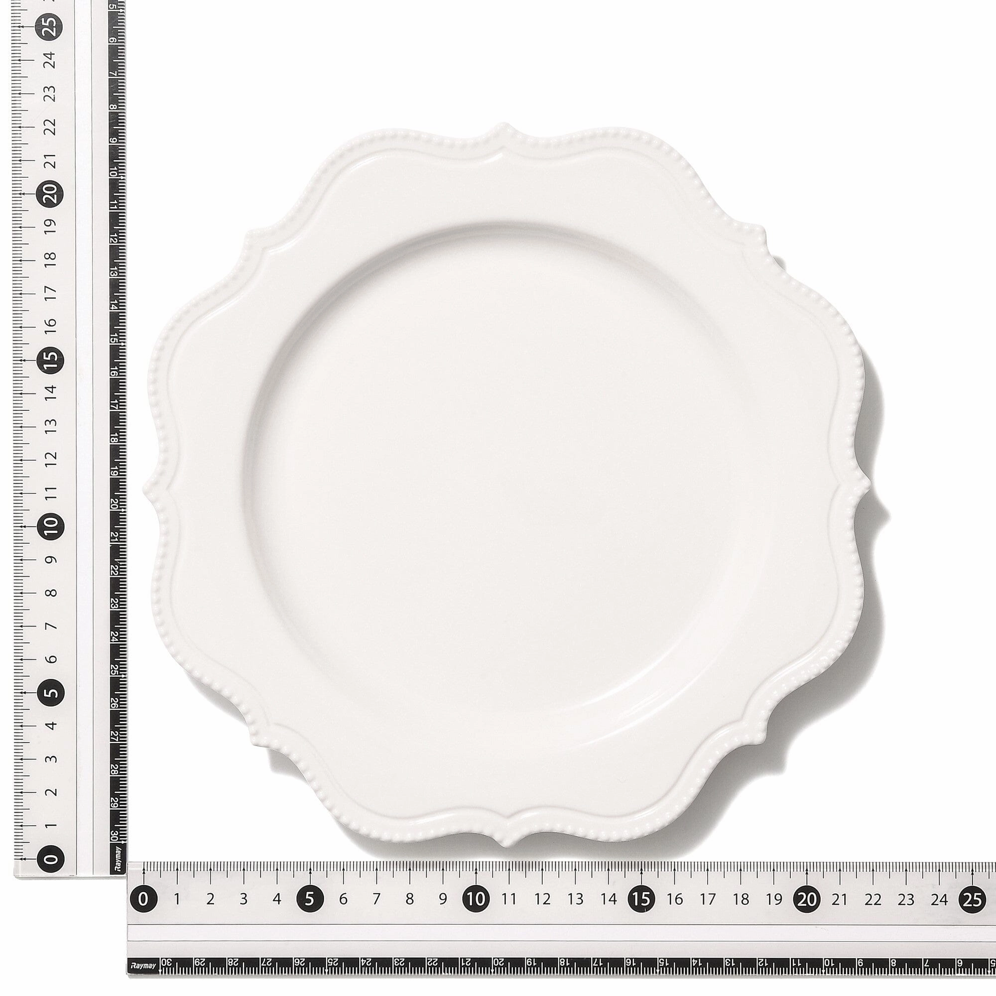Blanche Plate M Wave White