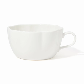 Blanche Soup Cup Flower  Whiteglass cups ,personalized mugs 