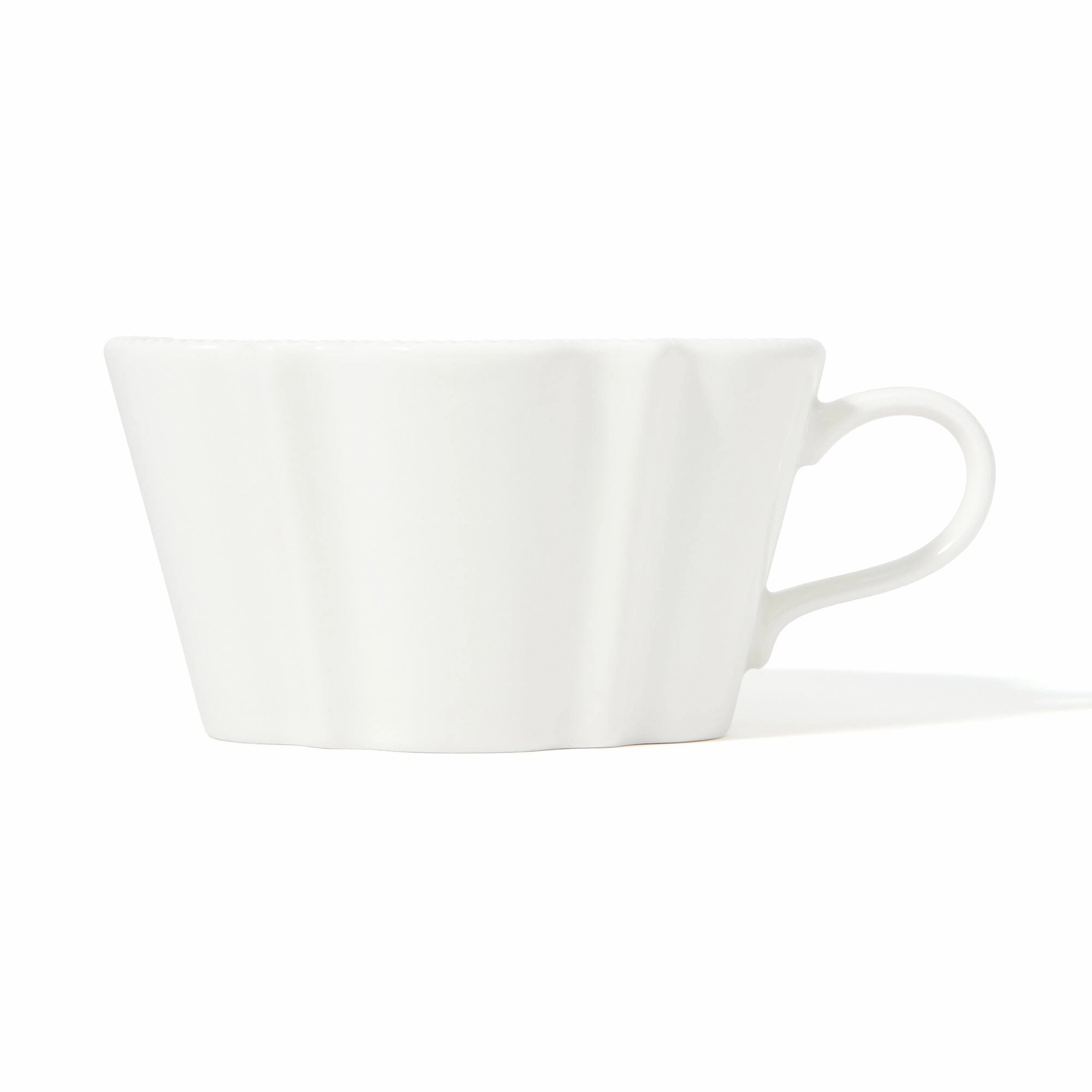 Blanche Soup Cup Wave  White