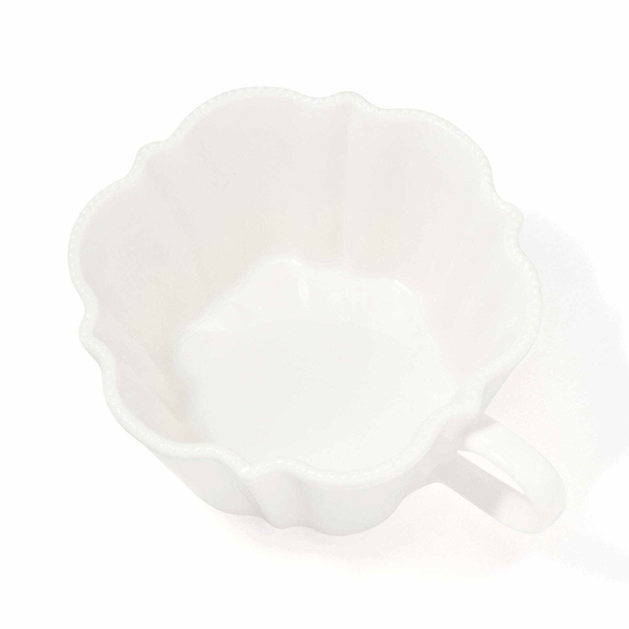Blanche Soup Cup Wave  White